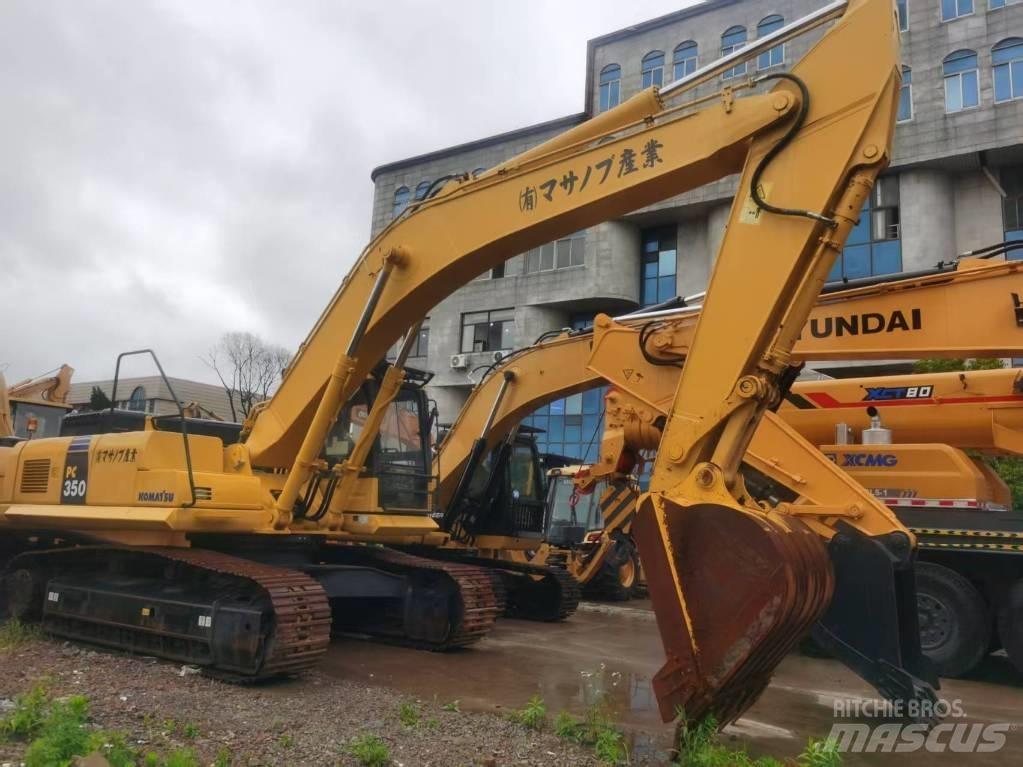 Komatsu PC 350 Pásová rýpadla