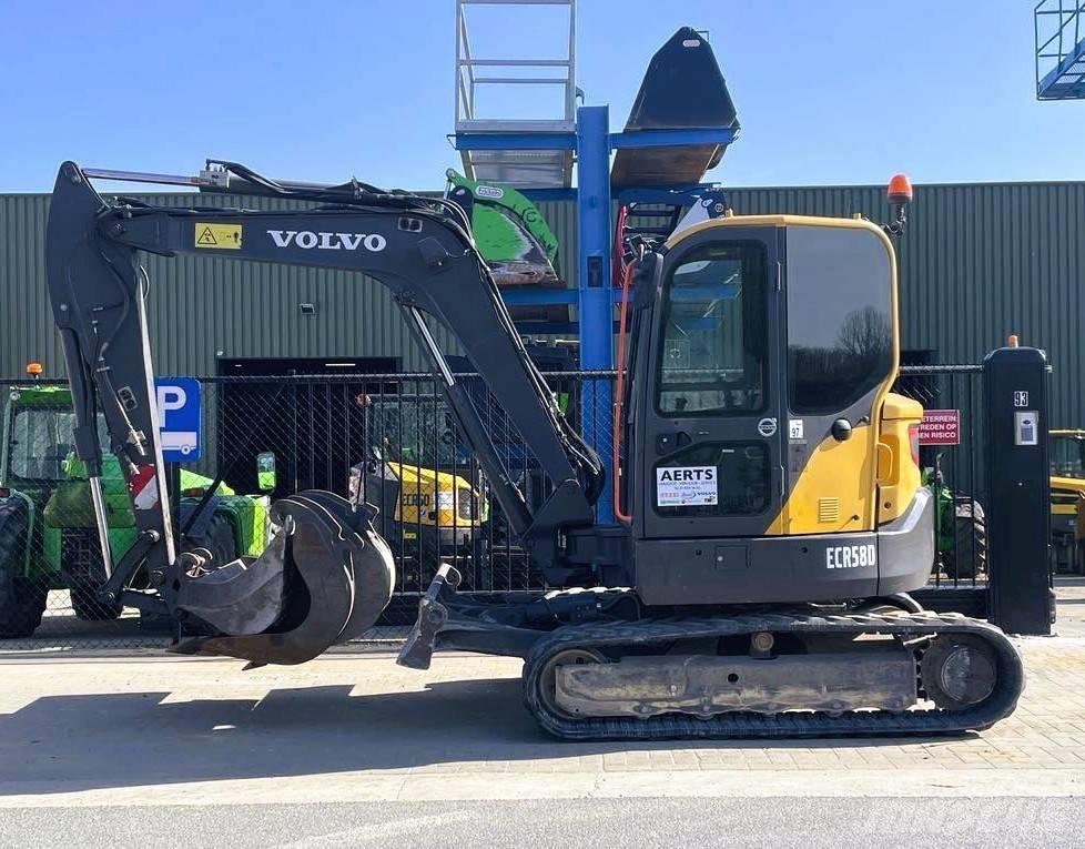 Volvo ECR 58 D Mini rýpadla < 7t