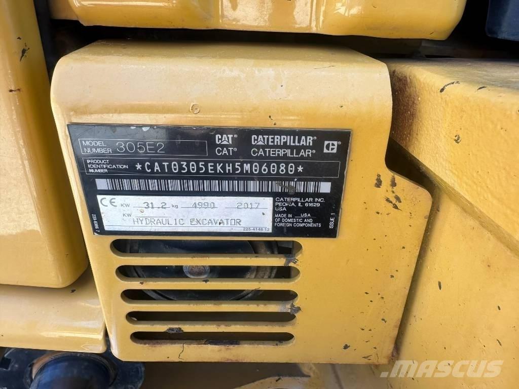 CAT 305 Mini rýpadla < 7t
