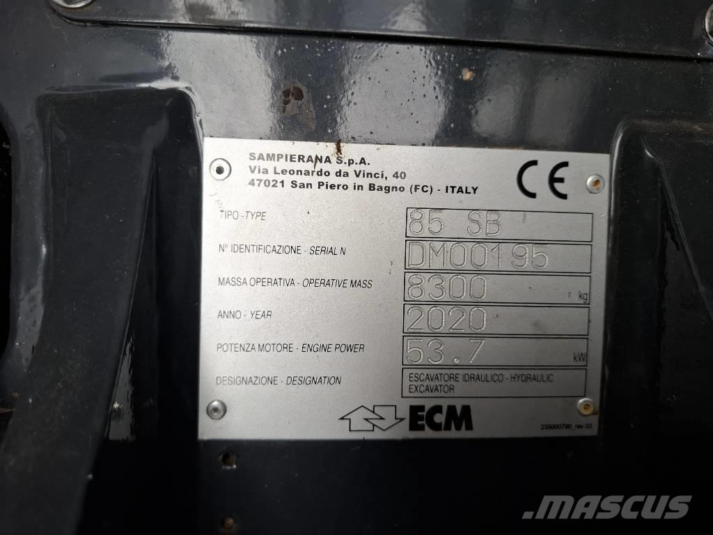 ECM 85 SB Midi rýpadla 7t - 12t