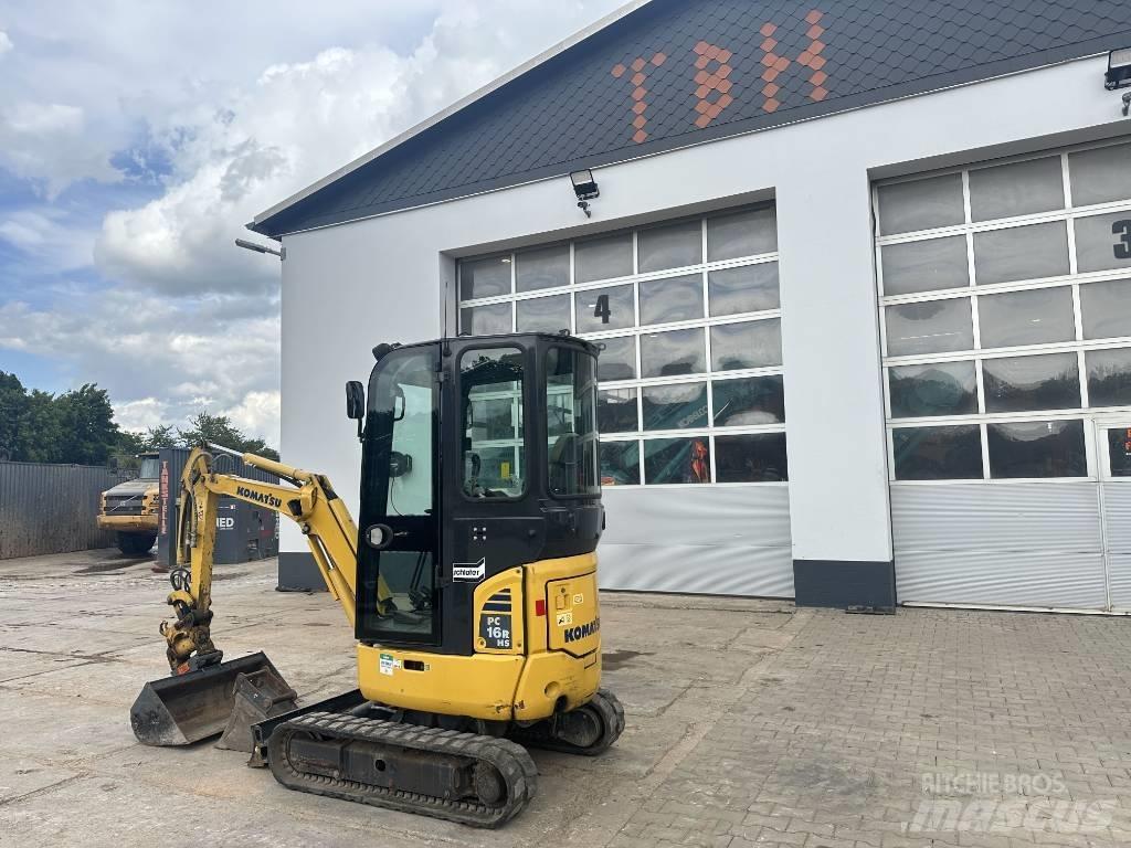 Komatsu PC 16 R-3HS Mini rýpadla < 7t