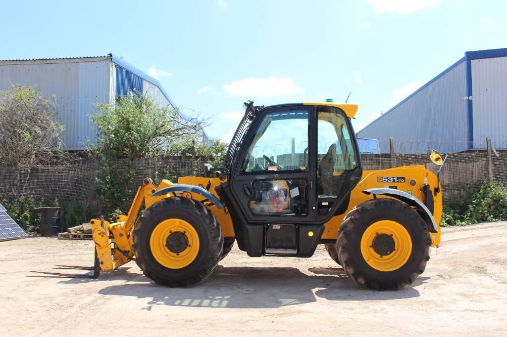 JCB 531-70 Teleskopické manipulátory