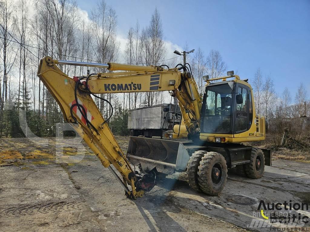 Komatsu PW130ES-6K Kolová rýpadla