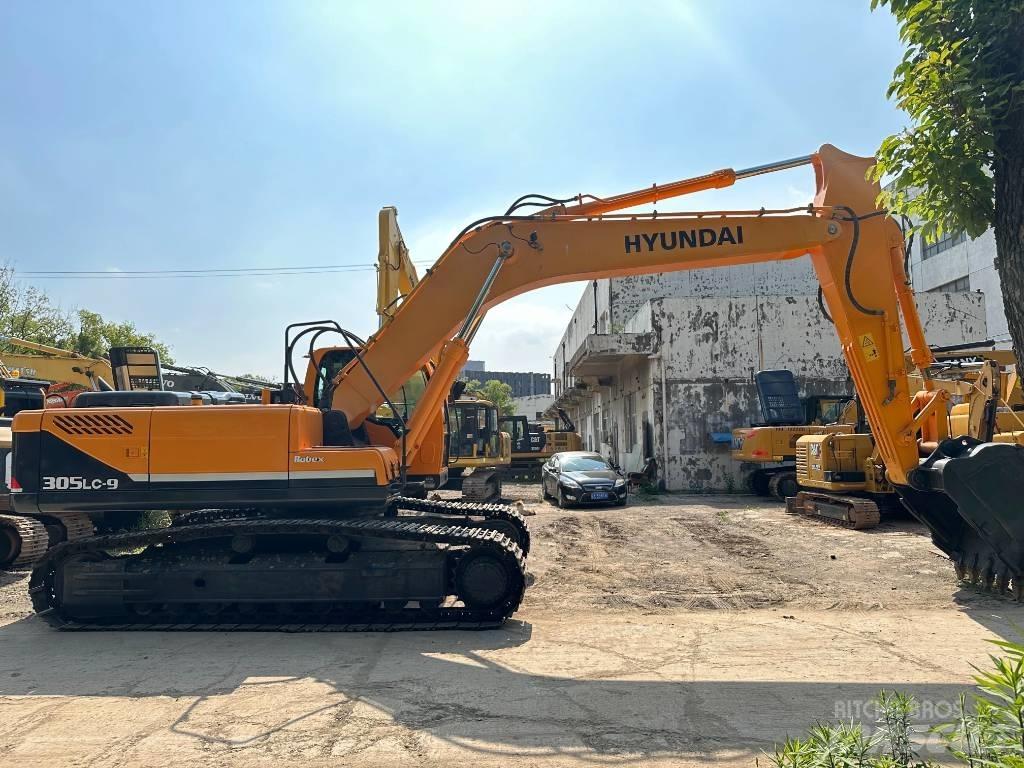 Hyundai R305LC-9s Pásová rýpadla