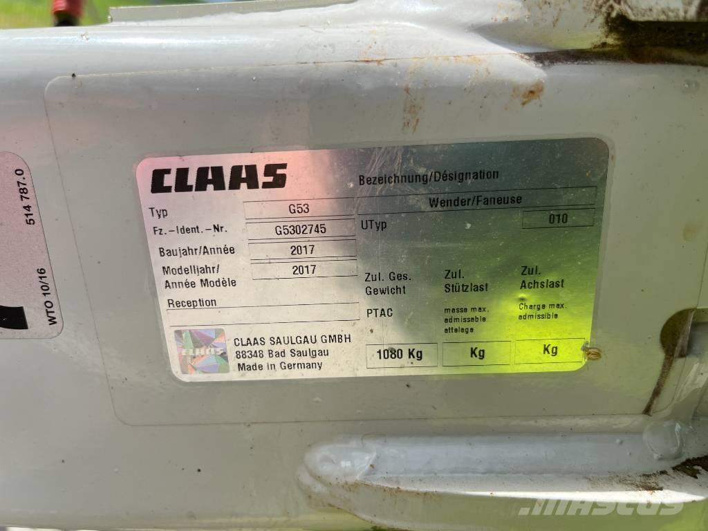 CLAAS Volto 800 Obraceče a shrabovače sena