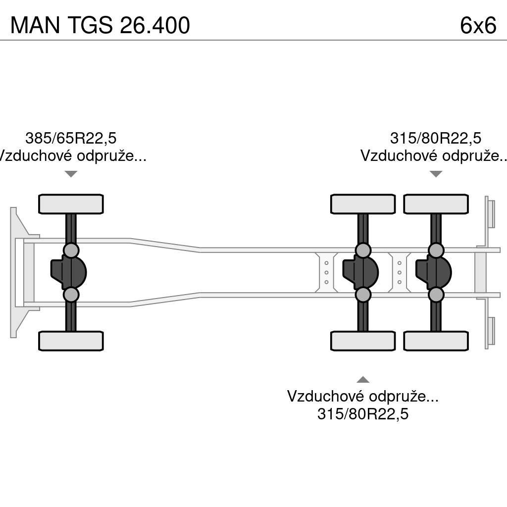 MAN TGS 26.400 Sklápěče
