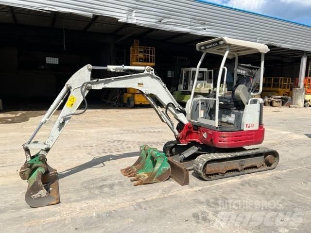 Takeuchi TB23R Mini rýpadla < 7t