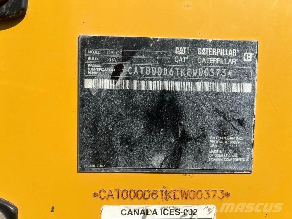 CAT D6 LGP Pásové dozery