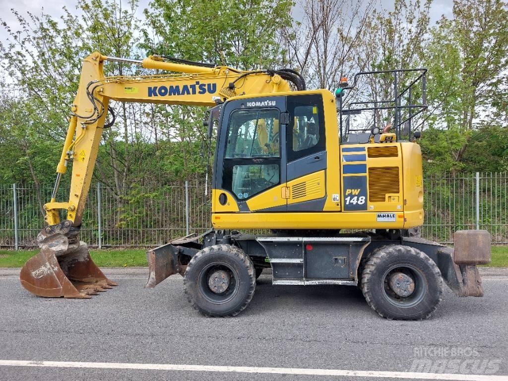 Komatsu PW148-11 Kolová rýpadla