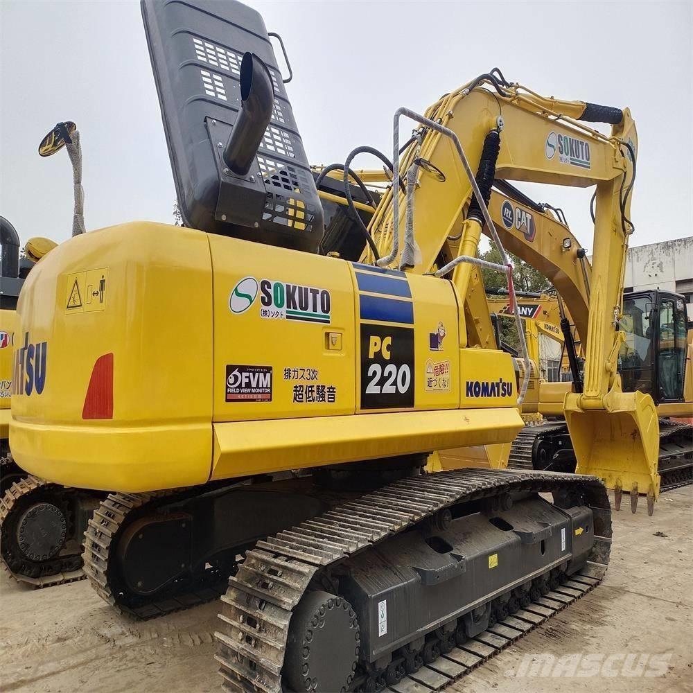 Komatsu PC 220 Pásová rýpadla