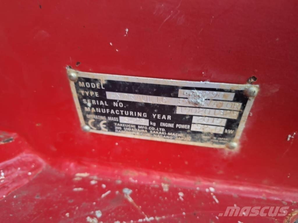 Takeuchi TB 290 Midi rýpadla 7t - 12t
