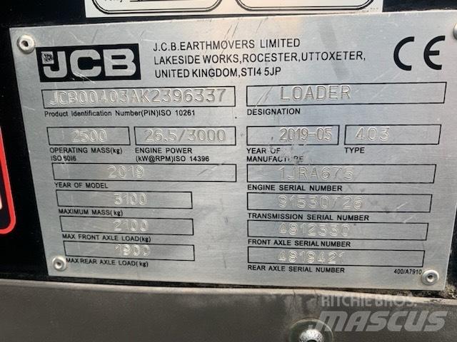 JCB 403 Kolové nakladače