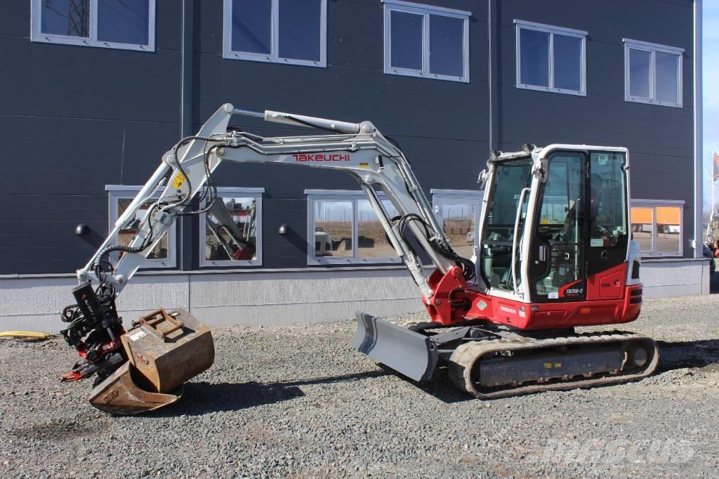 Takeuchi TB 250 Mini rýpadla < 7t