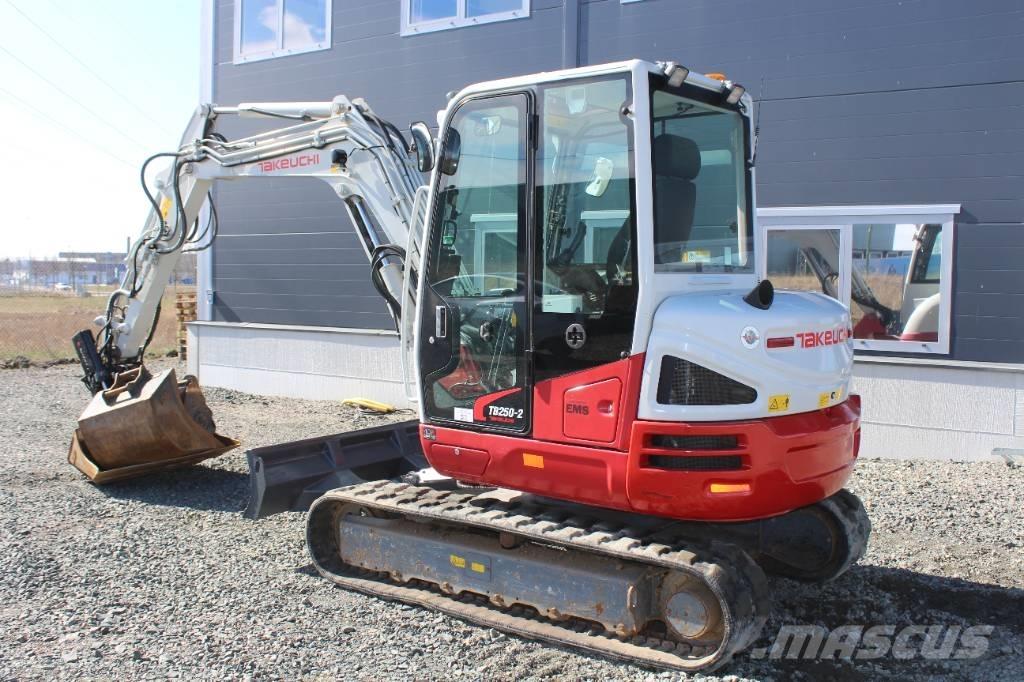 Takeuchi TB 250 Mini rýpadla < 7t