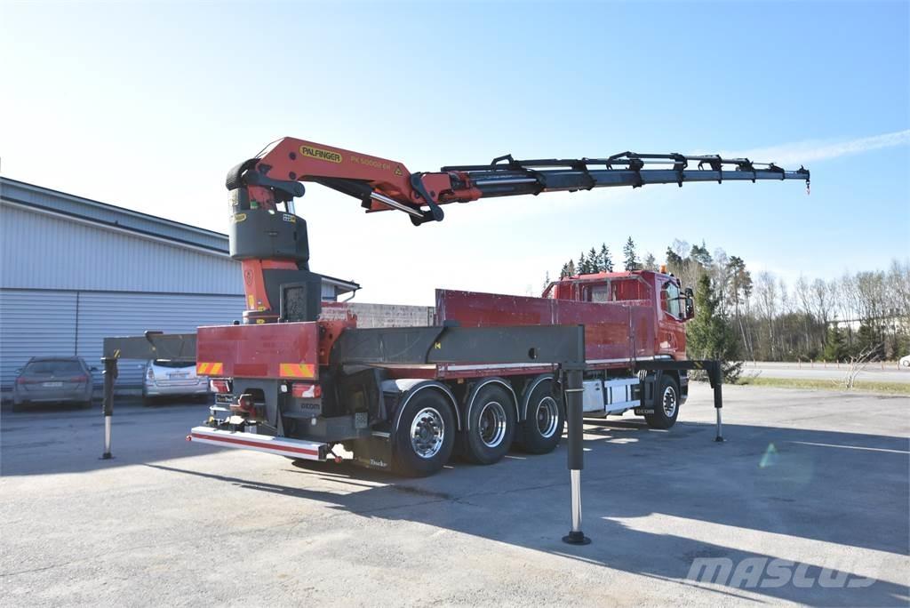 Scania G440 8X4 Autojeřáby, hydraulické ruky