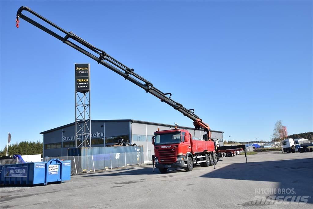Scania G440 8X4 Autojeřáby, hydraulické ruky