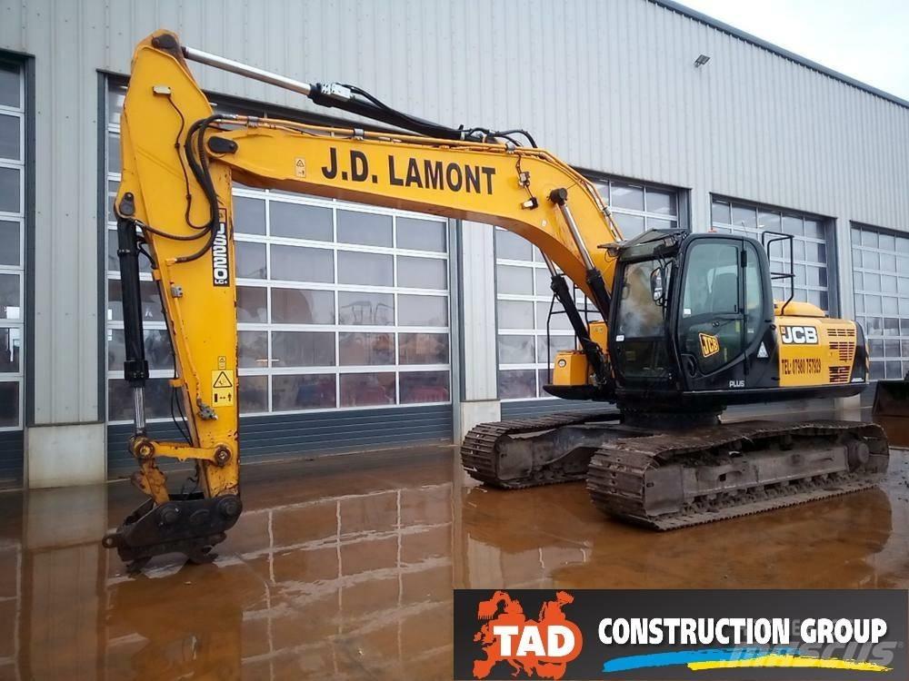 JCB JS 220 LC Pásová rýpadla