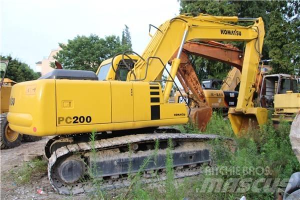 Komatsu PC 200-6 Pásová rýpadla
