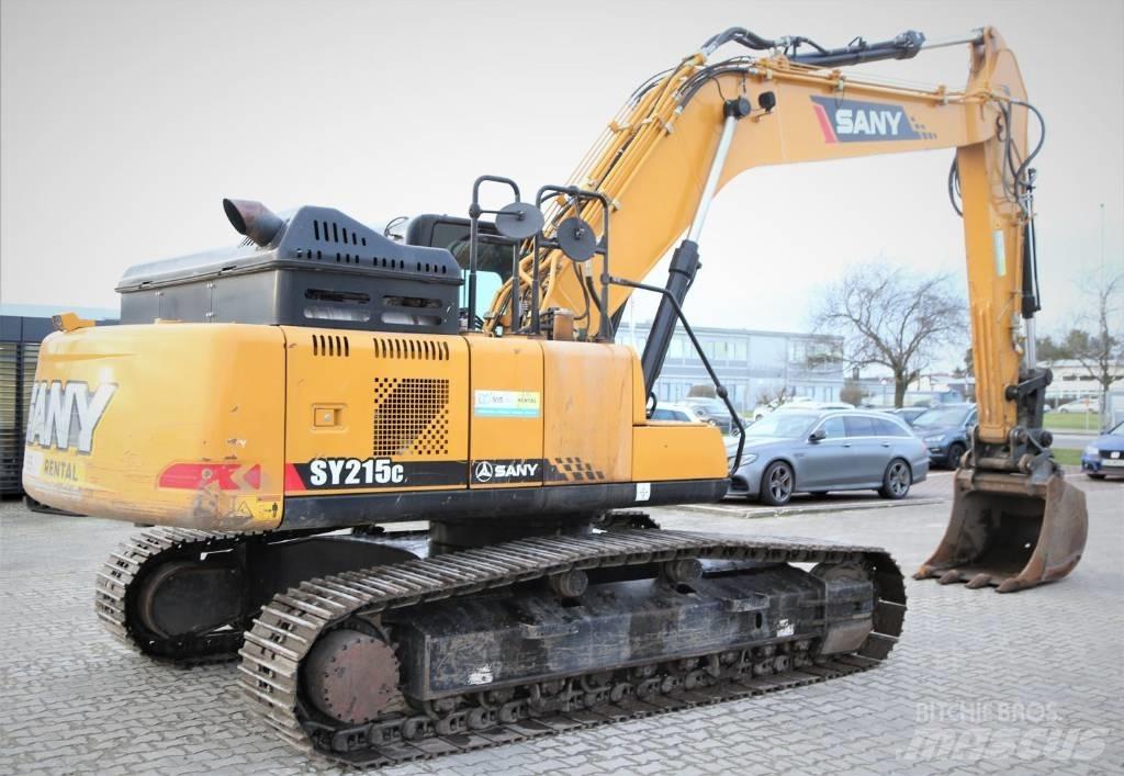 Sany SY 215 C Pásová rýpadla