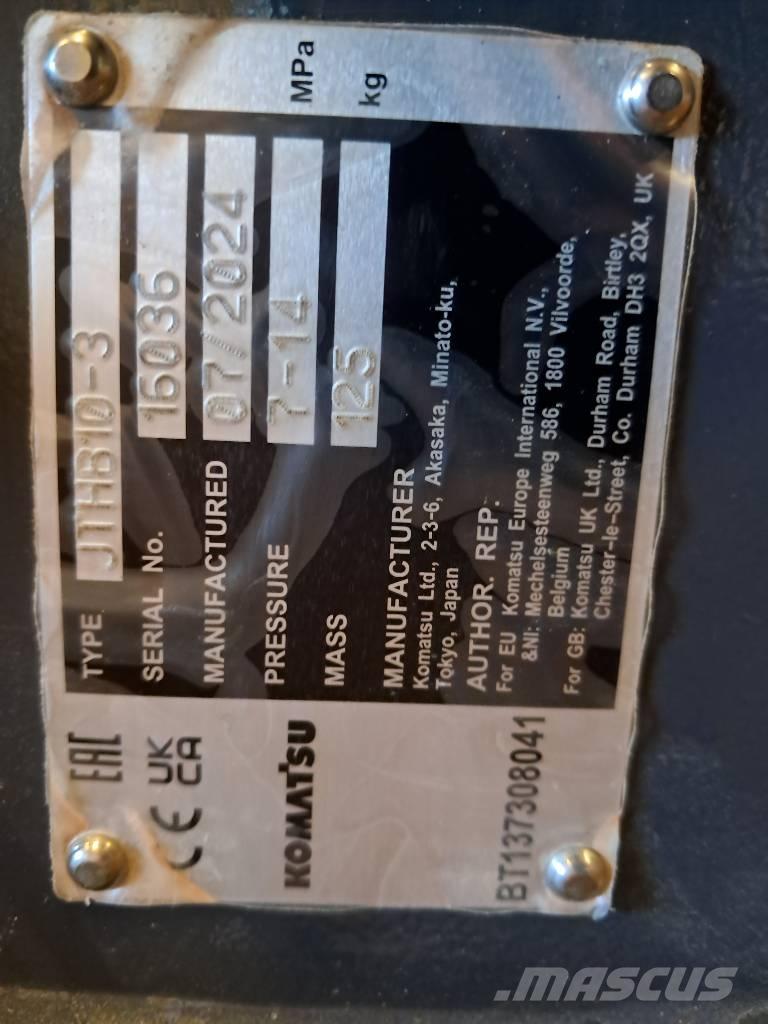 Komatsu JTHB10-3 Bourací kladiva / Sbíječky