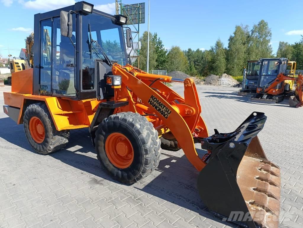 Hanomag 15 F Kolové nakladače