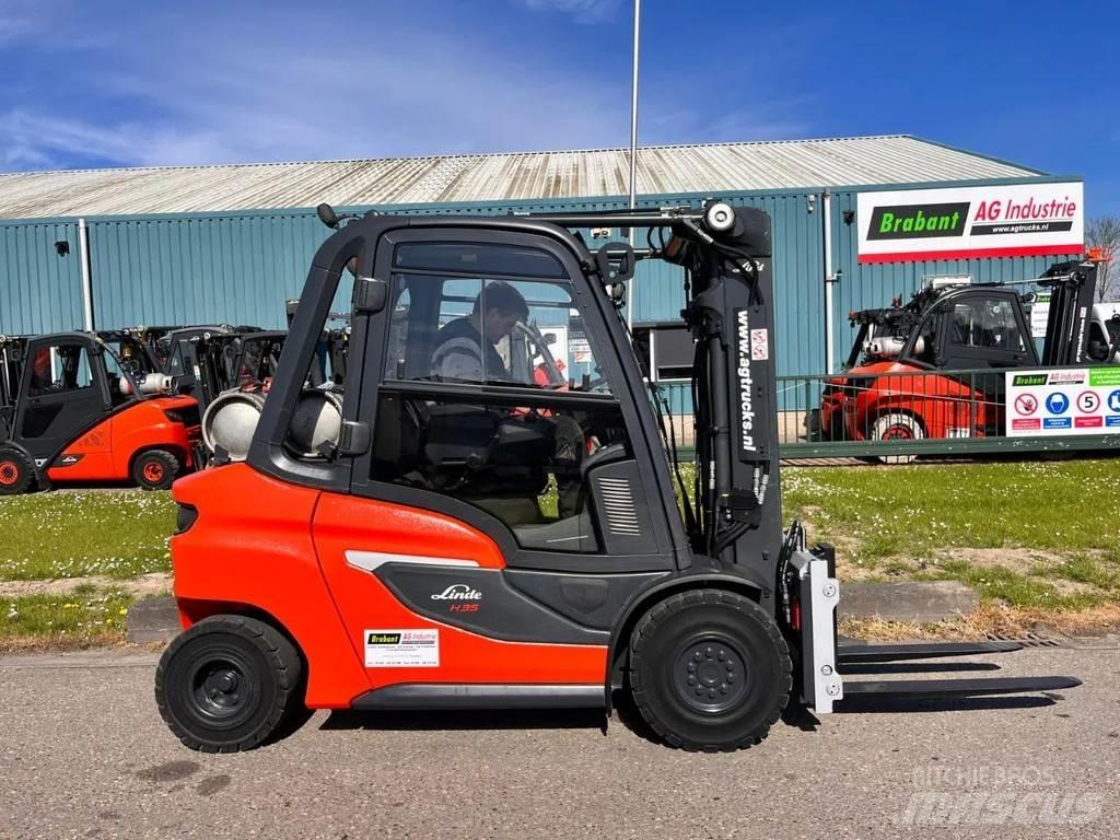 Linde H35T-01 LPG vozíky