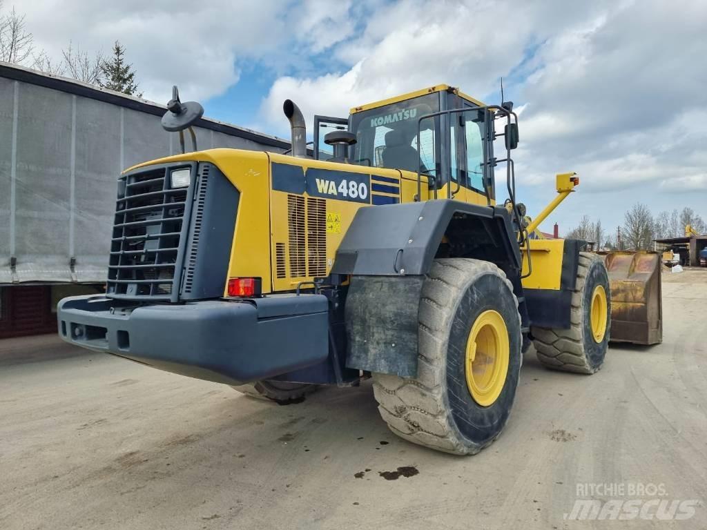 Komatsu WA 480-6 Kolové nakladače