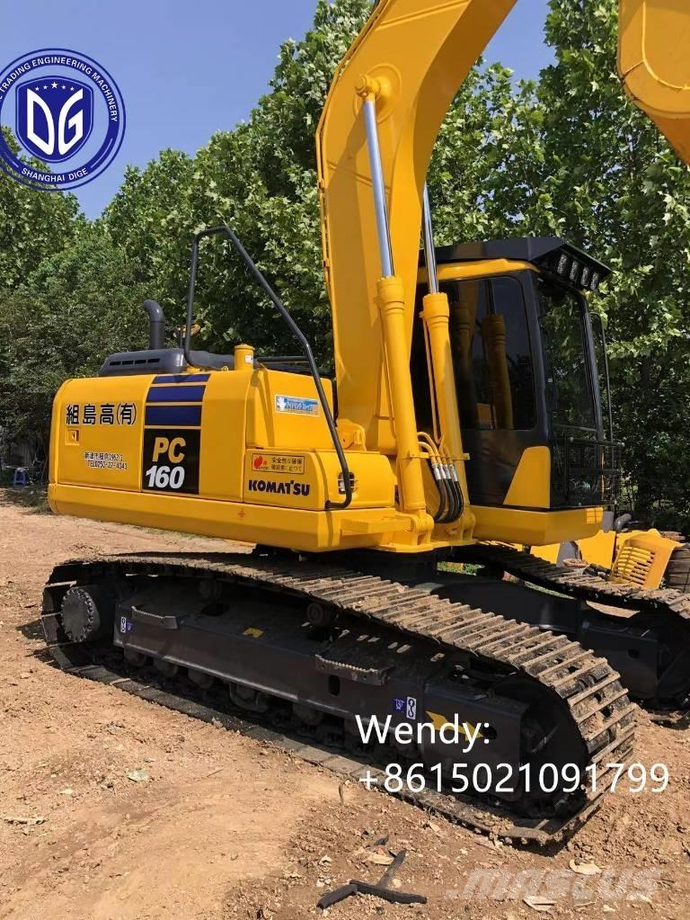 Komatsu PC 160 Pásová rýpadla