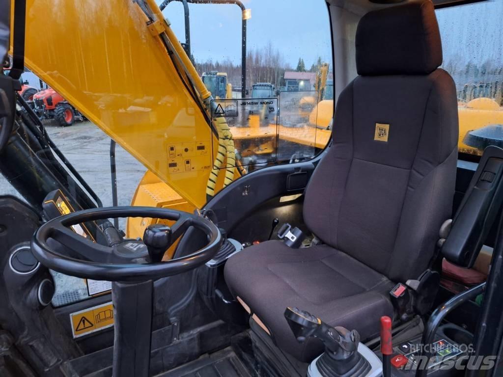 JCB JS 145 W Kolová rýpadla