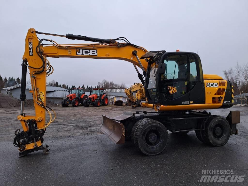 JCB JS 145 W Kolová rýpadla
