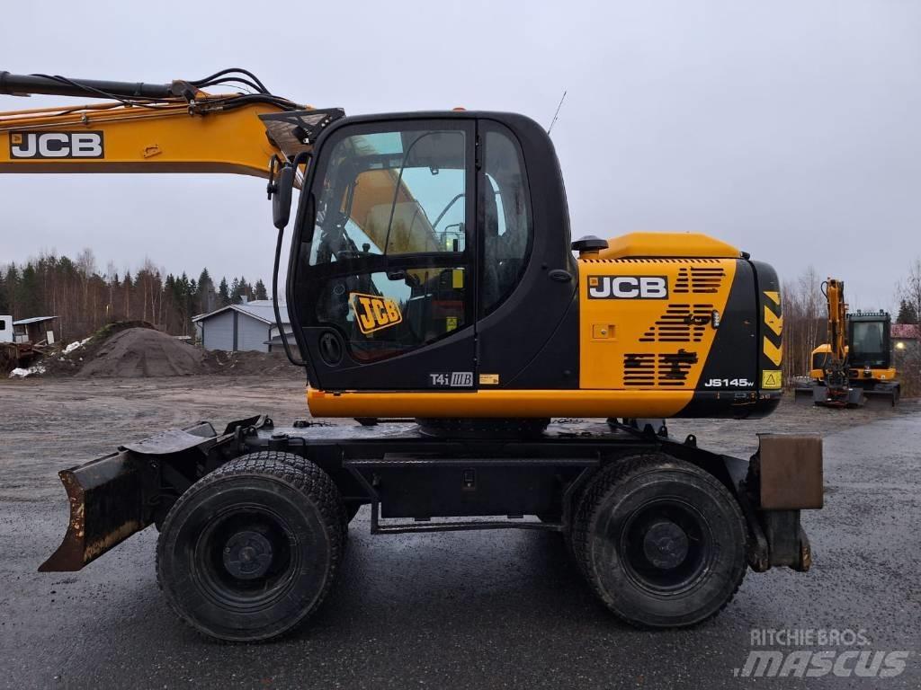JCB JS 145 W Kolová rýpadla