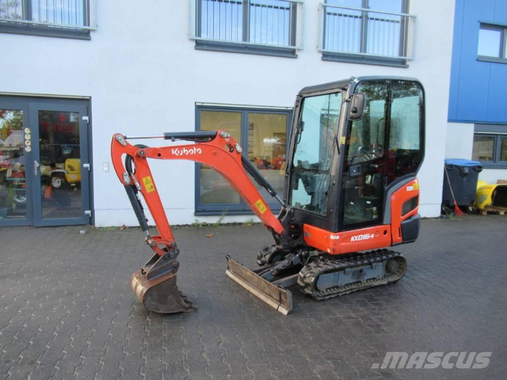 Kubota KX 016-4 Mini rýpadla < 7t