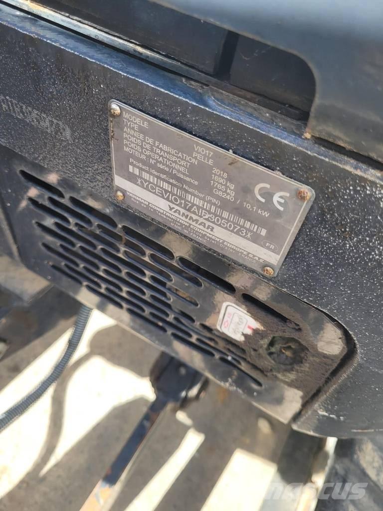 Yanmar Vio 17 U Mini rýpadla < 7t