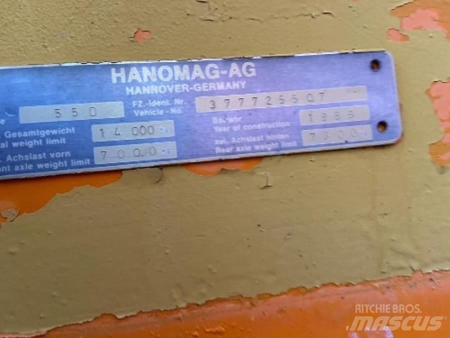 Hanomag 55 D Kolové nakladače
