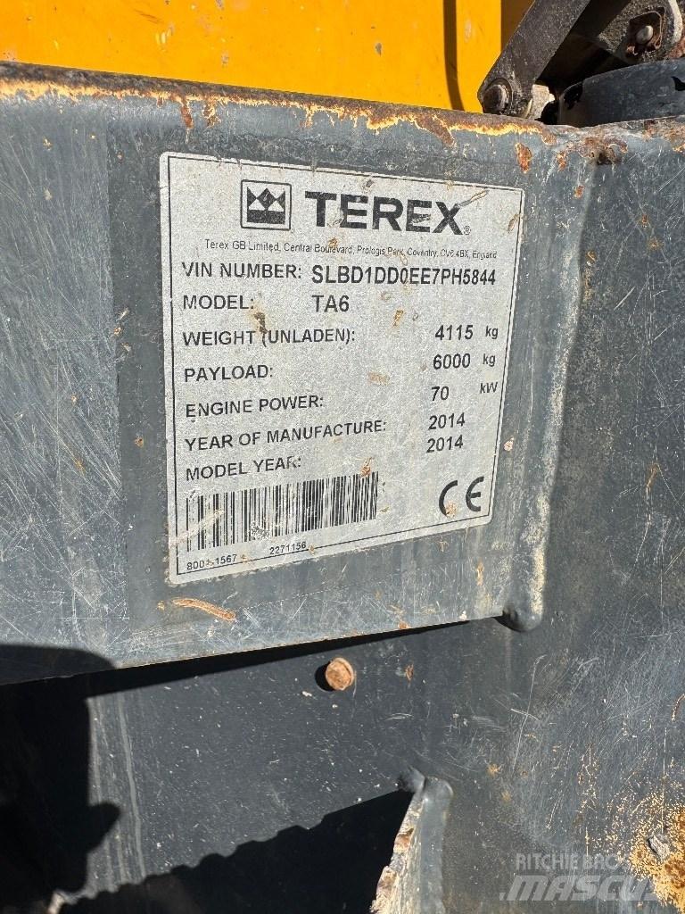 Terex TA 6 Vyklápěcí dempry