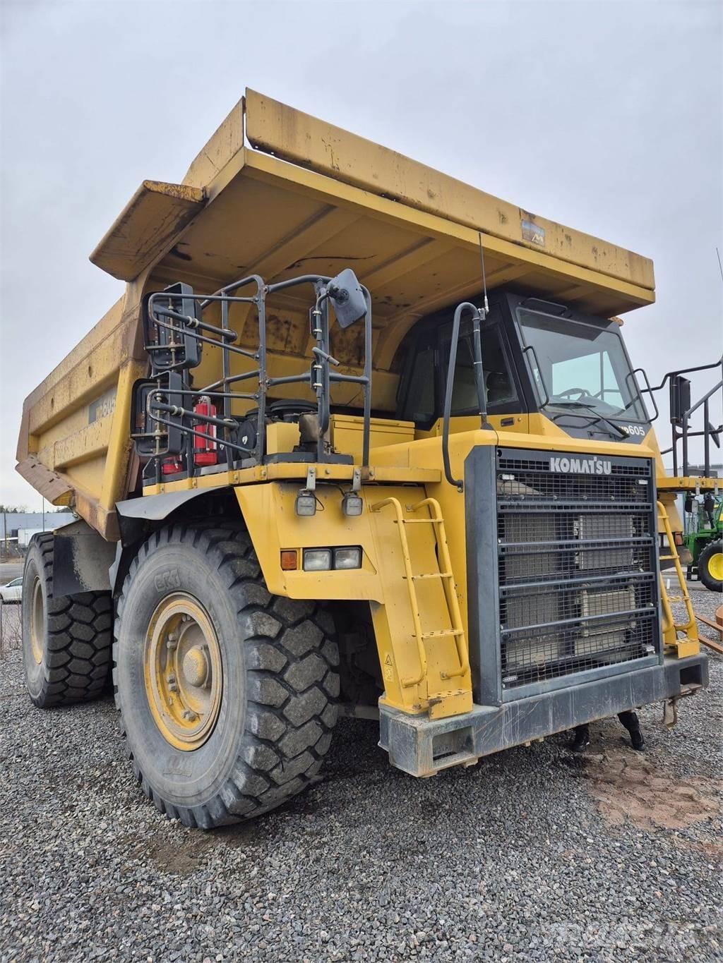 Komatsu HD605 Kloubové dempry