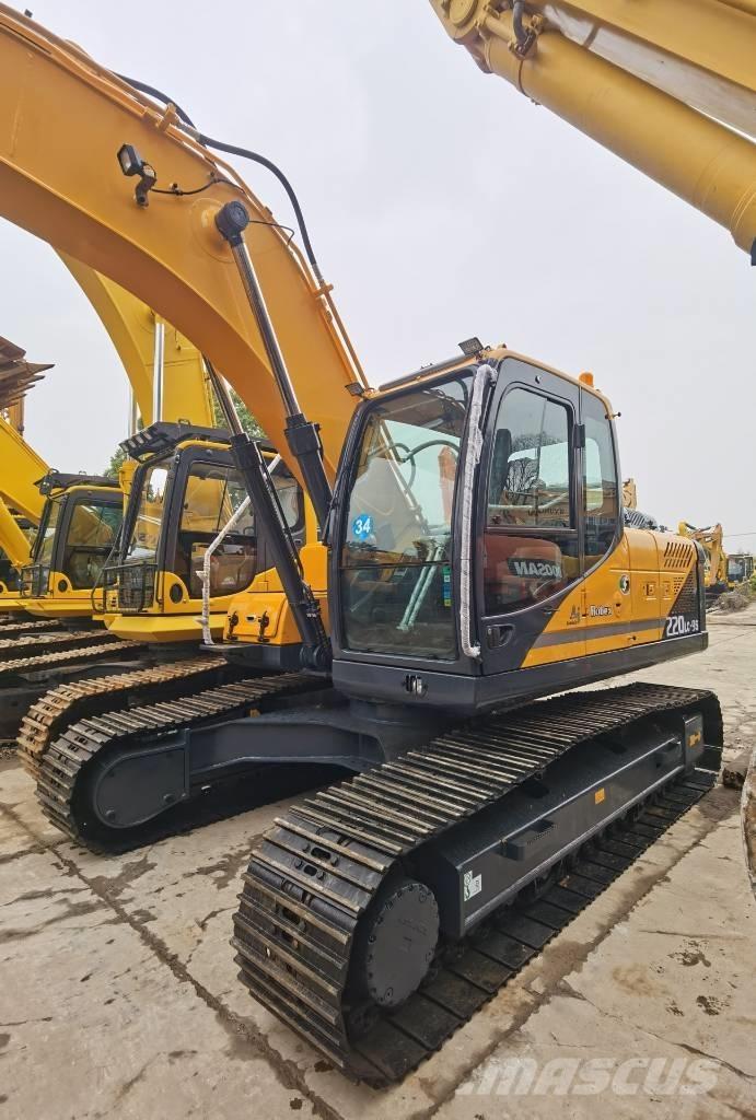 Hyundai R220lc-9s Pásová rýpadla