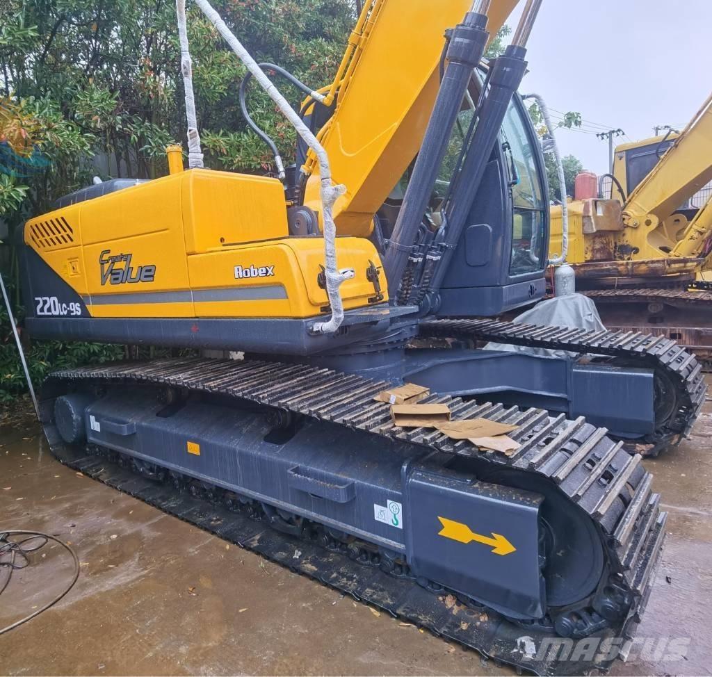 Hyundai R220lc-9s Pásová rýpadla