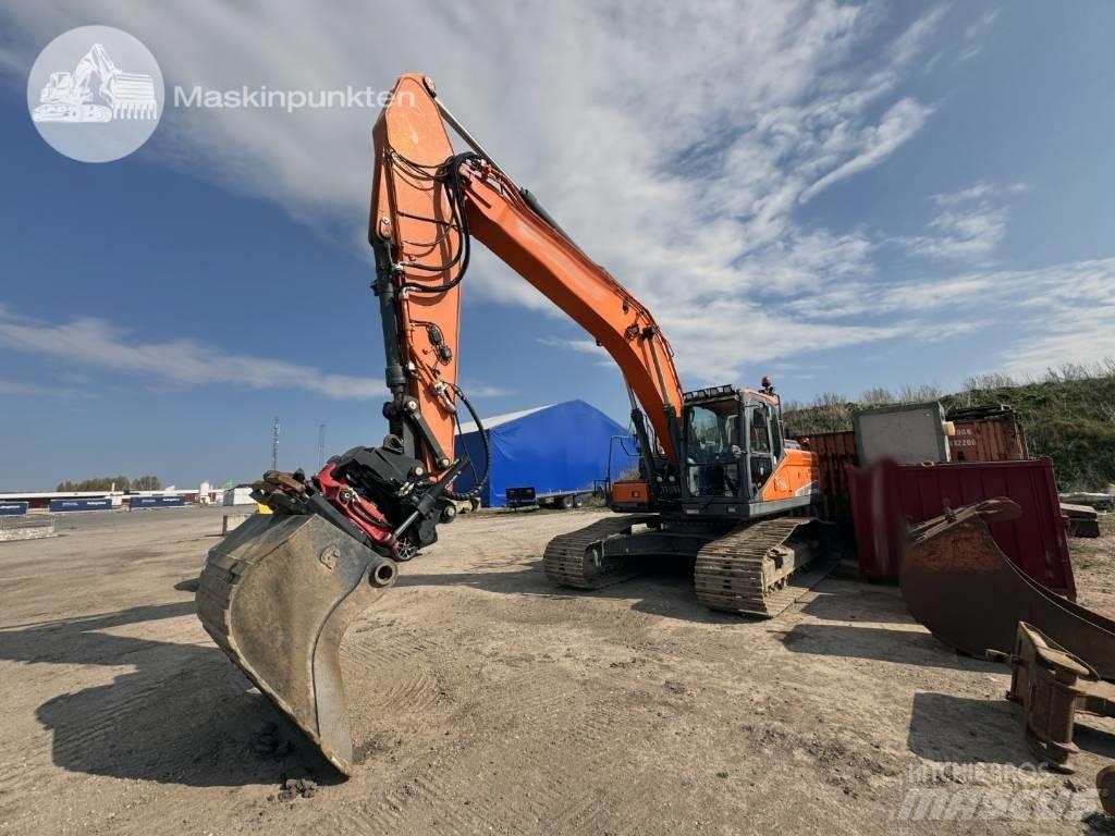 Doosan DX 255 LC-5 Pásová rýpadla