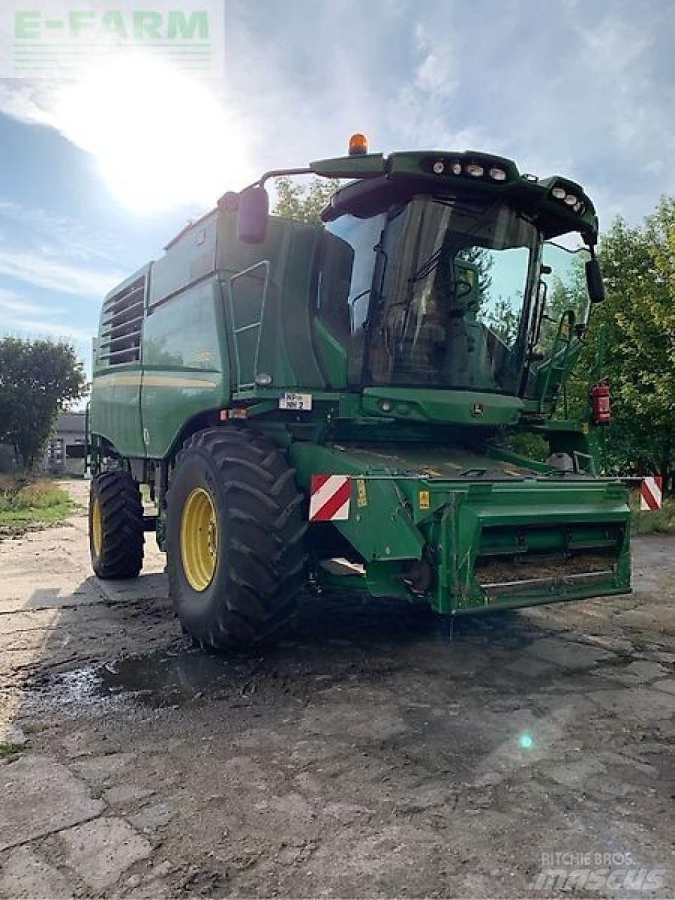 John Deere t660 Sklízecí mlátičky