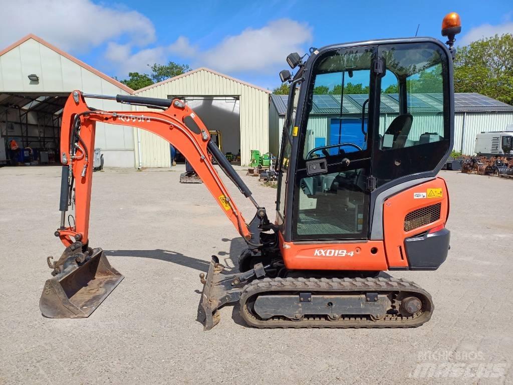 Kubota KX 019-4 Mini rýpadla < 7t