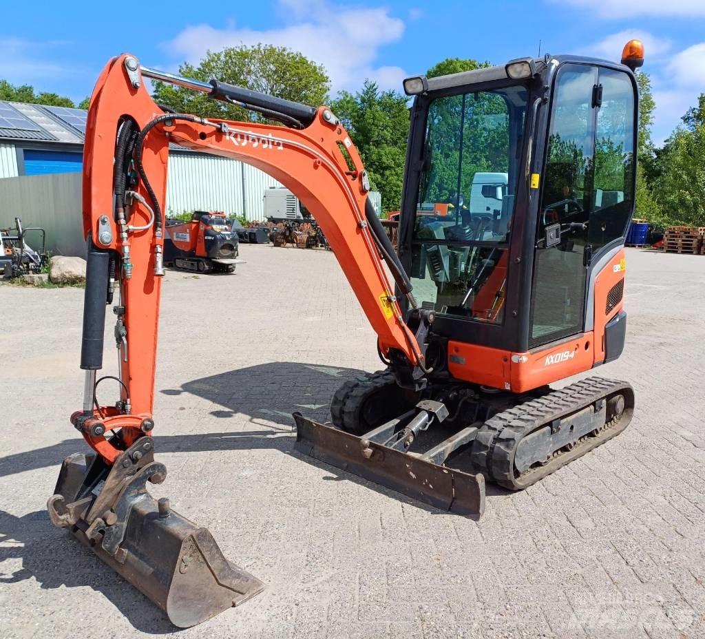 Kubota KX 019-4 Mini rýpadla < 7t