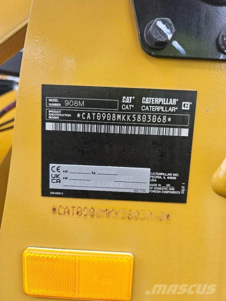 CAT 908 M Kolové nakladače