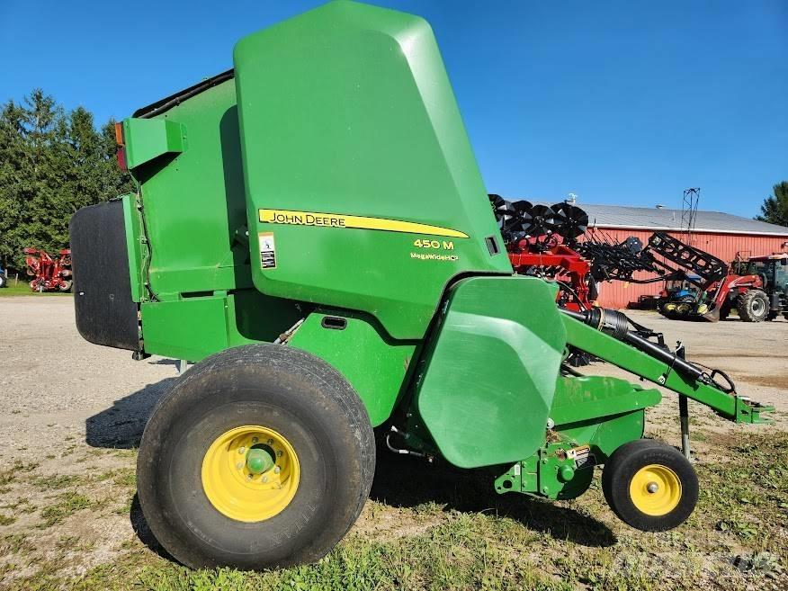 John Deere 450 M Lis na válcové balíky