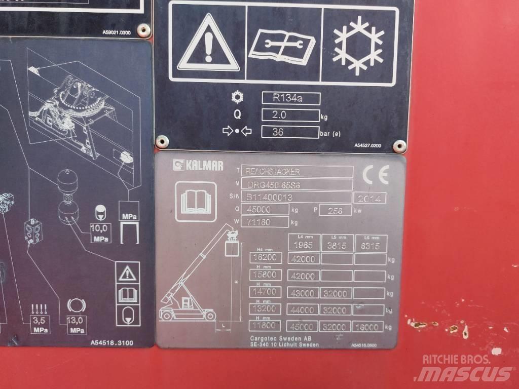 Kalmar DRG450-65S6 Překladače kontejnerů