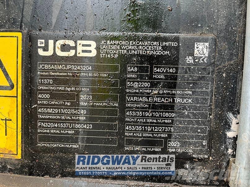 JCB 540-140 Teleskopické manipulátory