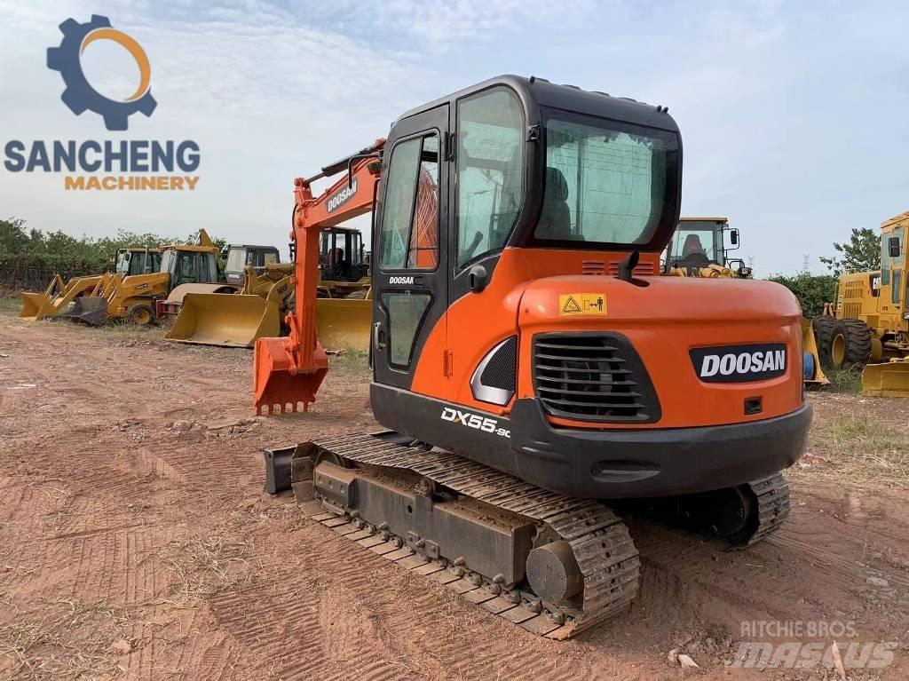 Doosan DX 55 Mini rýpadla < 7t