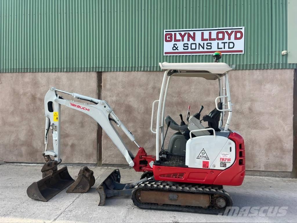 Takeuchi TB 216 Mini rýpadla < 7t