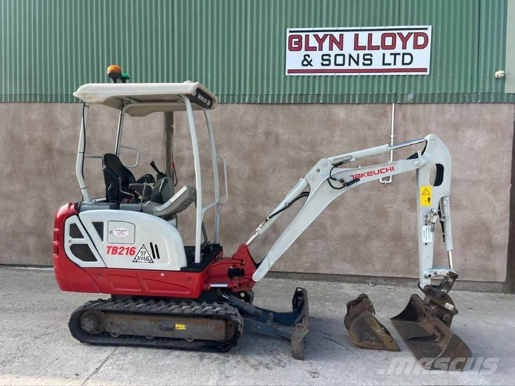 Takeuchi TB 216 Mini rýpadla < 7t