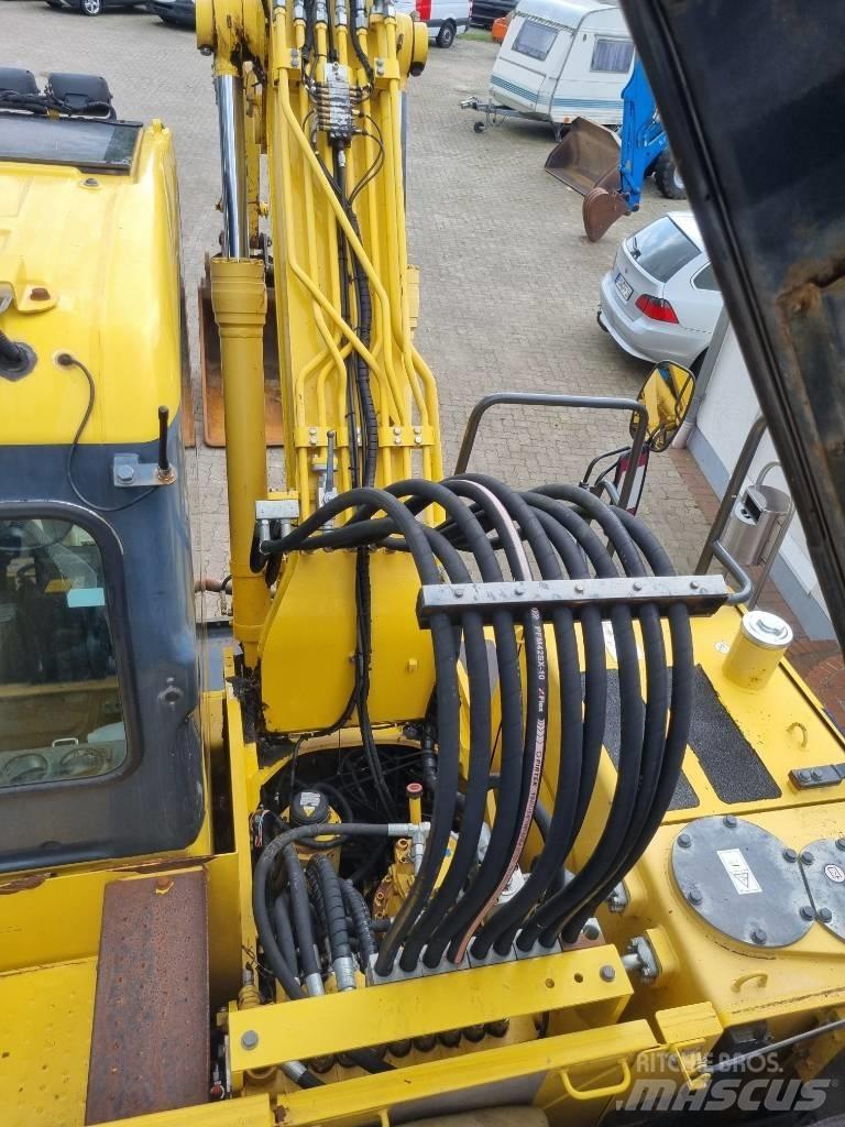 Komatsu PW 160-7E0 Kolová rýpadla